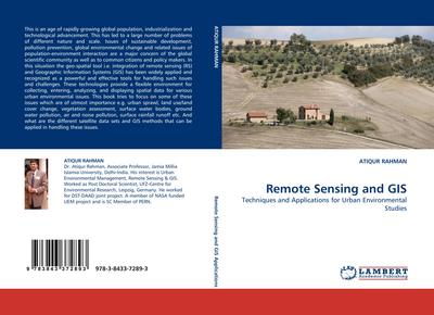 Remote Sensing and GIS