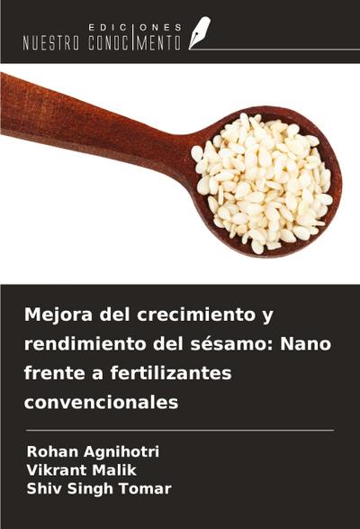 Mejora del crecimiento y rendimiento del sésamo: Nano frente a fertilizantes convencionales