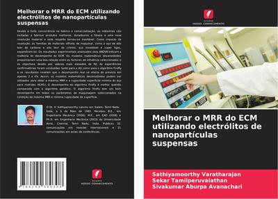 Melhorar o MRR do ECM utilizando electrólitos de nanopartículas suspensas
