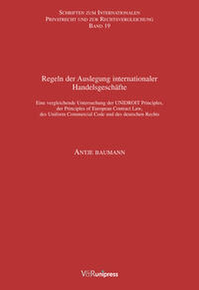 Regeln der Auslegung internationaler Handelsgeschäfte