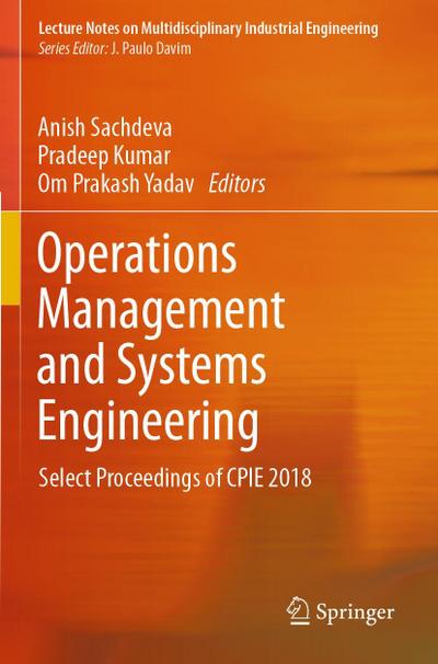 Operations Management and Systems Engineering