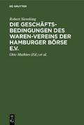 Die Geschäftsbedingungen des Waren-Vereins der Ham