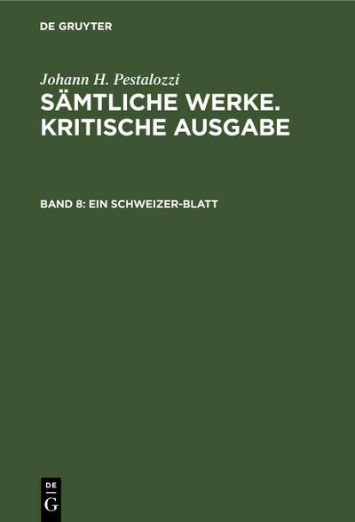 Ein Schweizer-Blatt