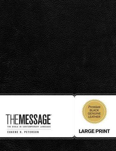 Message Large Print Bible-MS