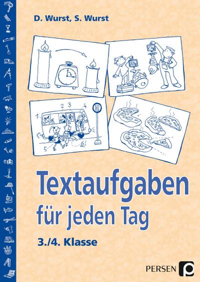 Textaufgaben für jeden Tag. 3./4. Klasse