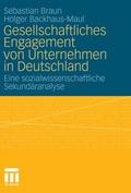 Gesellschaftliches Engagement von Unternehmen in Deutschland