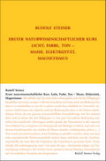 Erster Naturwissenschaftlicher Kurs: Licht, Farbe, Ton - Masse, Elektrizität, Magnetismus