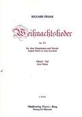 Weihnachtslieder op.61für Gesang (mittel / tief) und Klavier
