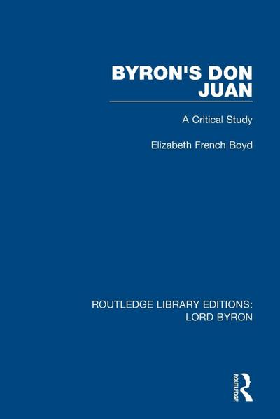 Byron’s Don Juan