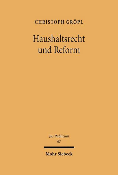 Haushaltsrecht und Reform
