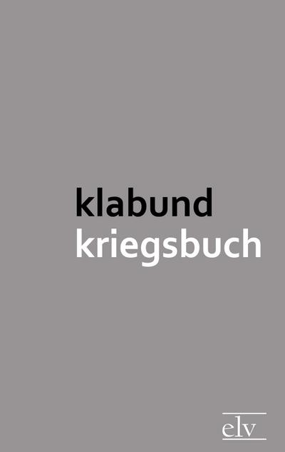 Kriegsbuch