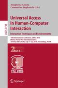 Universal Access in Human-Computer Interaction. In