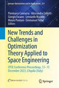 New Trends and Challenges in Optimization Theory Applied to Space Engineering