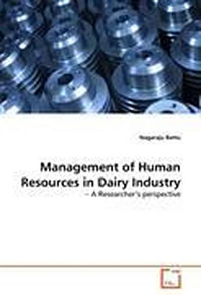 Management of Human Resources in Dairy Industry