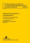 Gesprochene Sprache - transdisziplinär