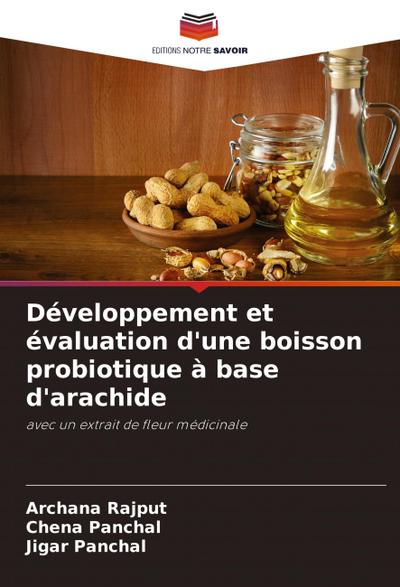 Développement et évaluation d’une boisson probiotique à base d’arachide