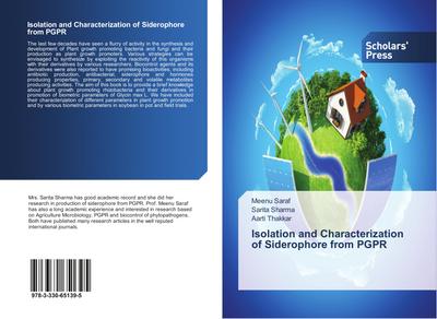 Isolation and Characterization of Siderophore from PGPR