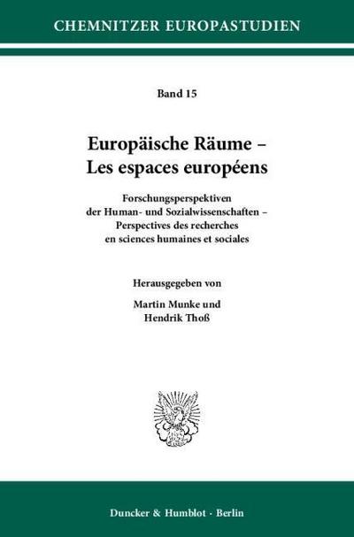 Europäische Räume/Les espaces européens