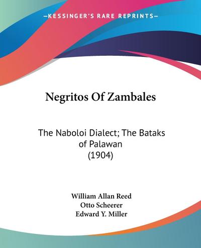 Negritos Of Zambales