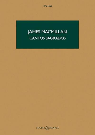 Cantos Sagrados: Satb and Orchestra Study Score
