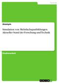 Simulation von Mehrfachspanbildungen. Aktueller Stand der Forschung und Technik von  | Ebook