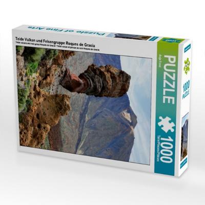 Teide Vulkan und Felsengruppe Roques de Gracía (Puzzle)