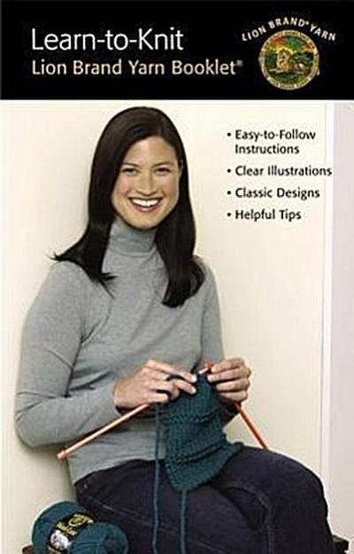 LEARN TO KNIT (LEISURE ARTS #1