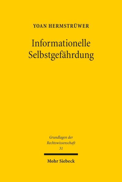 Informationelle Selbstgefährdung