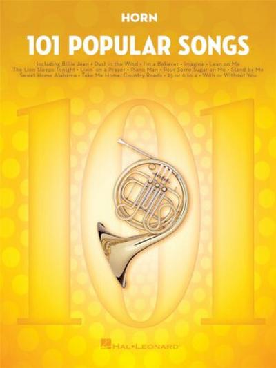 101 Popular Songs -For Horn