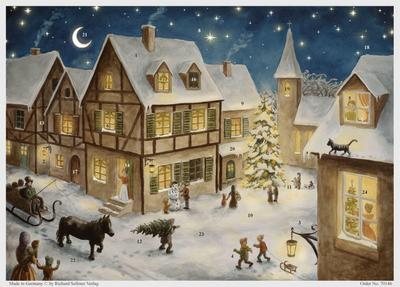 Adventskalender 'Weihnachtsabend im Dorf' 