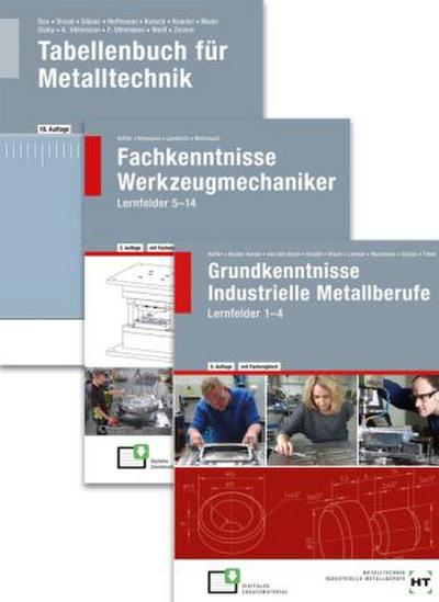 Paketangebot Werkzeugmechaniker, m. 1 Buch, m. 1 Buch, m. 1 Buch