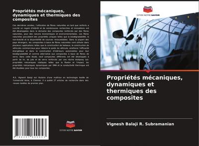 Propriétés mécaniques, dynamiques et thermiques des composites