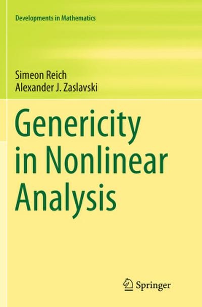 Genericity in Nonlinear Analysis