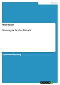 Kunstepoche des Barock