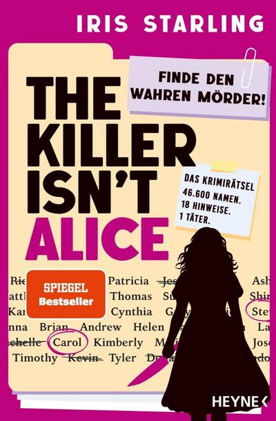 The Killer isn’t Alice