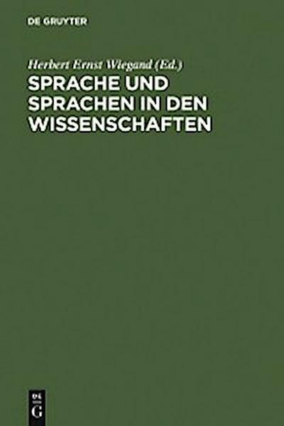 Sprache und Sprachen in den Wissenschaften