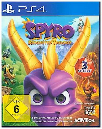 Spyro Reignited Trilogy, 1 PS4-Blu-ray Disc