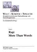 Rap: More Than Words