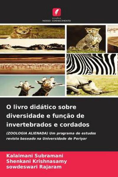 O livro didático sobre diversidade e função de invertebrados e cordados
