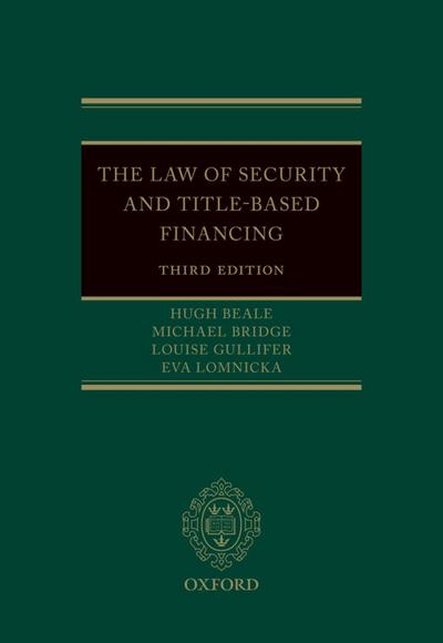The Law of Security and Title-Based Financing