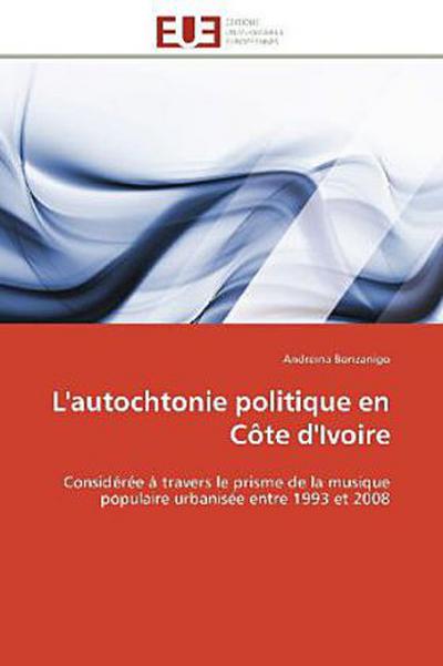 L’autochtonie politique en Côte d’Ivoire
