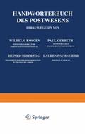 Handwörterbuch des Postwesens