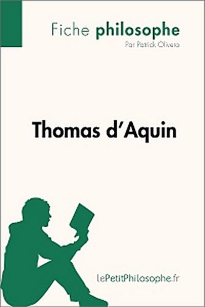Thomas d’Aquin (Fiche philosophe)