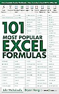 101 Most Popular Excel Formulas
