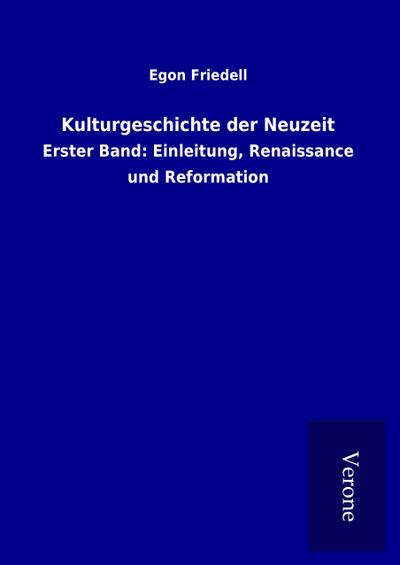 Kulturgeschichte der Neuzeit