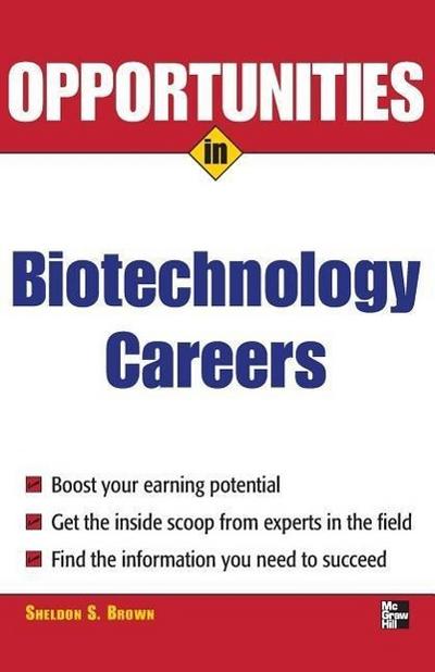 Opportunities in Biotech Careers