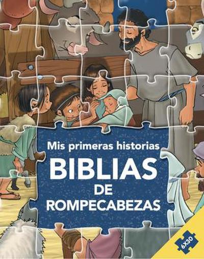 Biblia de Rompecabezas Para Niños Historias Bíblicas Con Puzzles - Edad 3 a 5 Años