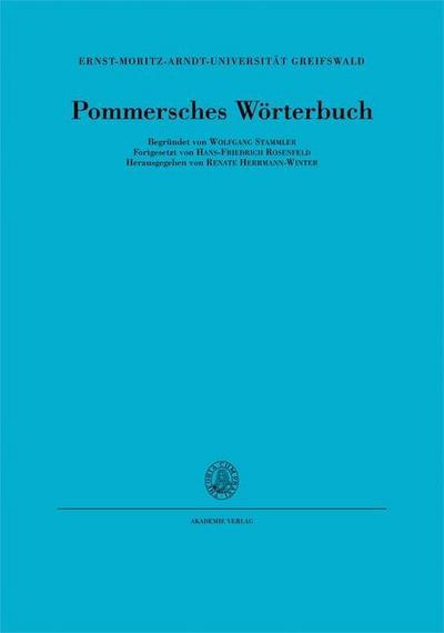 Pommersches Wörterbuch Pujknüppel bis Ros’
