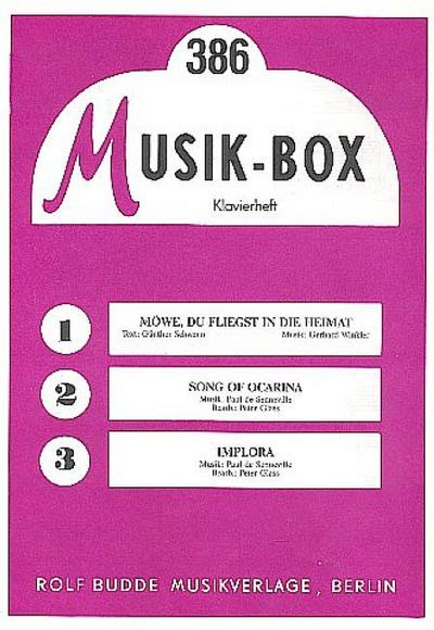 Musik Box 386 Klavierheft