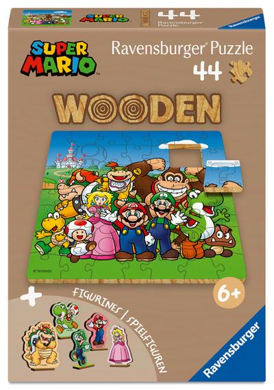 WOODEN Puzzle Kids 44 Teile - Nintendo Super Mario